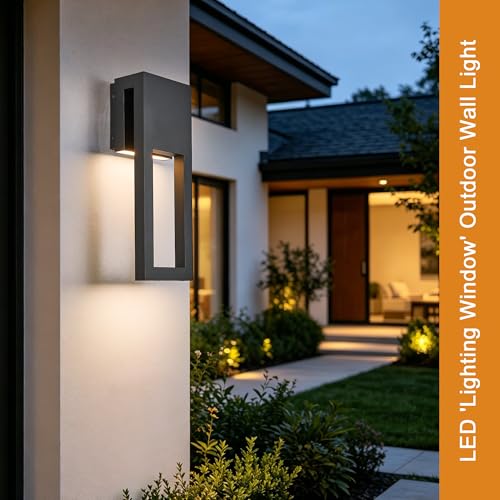 Set of 2 Dusk to Dawn Outdoor Wall Lights (2 Count)