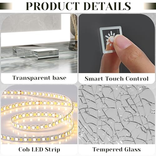 32x22 Lighted Vanity Mirror