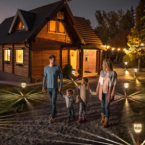 Solar Lights Outdoor Waterproof (4 Count)