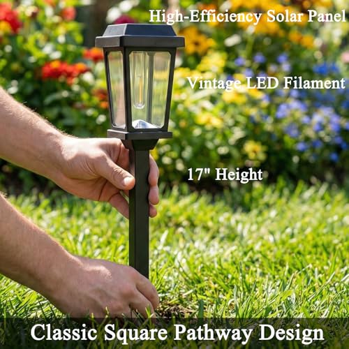 12 Pack Solar Lights Outdoor (12 Count)