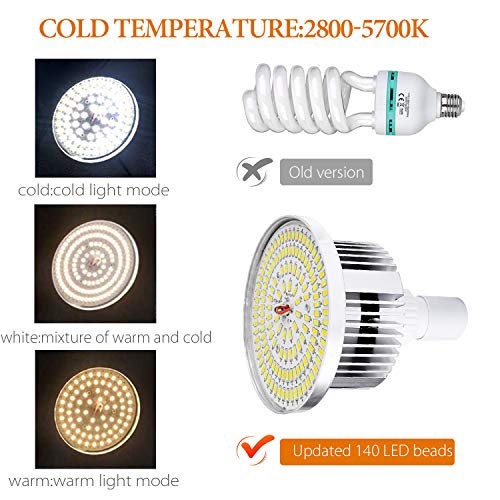 Studio Photography Light kit Softbox Lighting Set with 85W 2800K (7 Count)