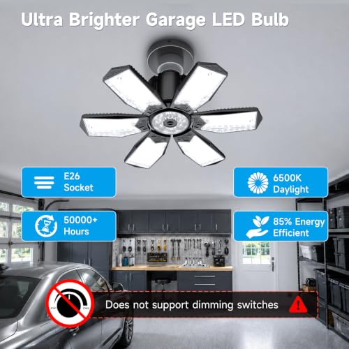 Garage Lights Ceiling Led (6+1/Screw-in)