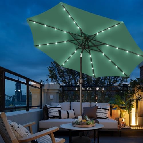 9 ft Solar Umbrella (32 Count)
