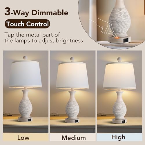 Traditional Table Lamps Set of 2 (2 Count)