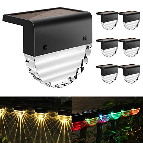 Solar Deck Lights (6 Count)