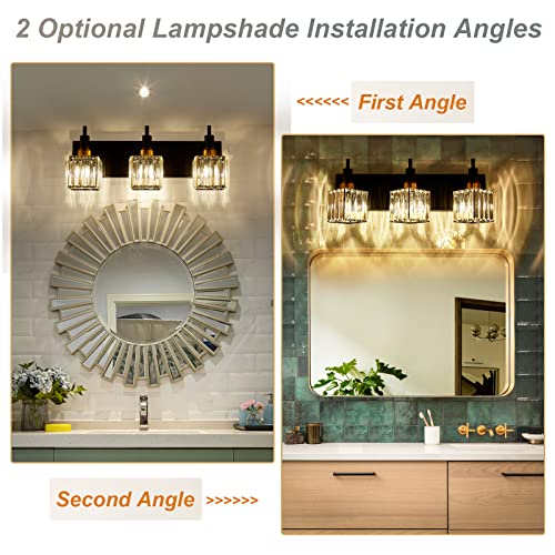 Modern Crystal Bathroom Vanity Light 3