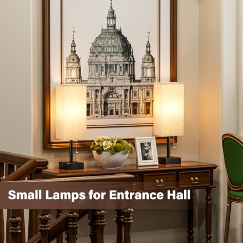 Bedside Lamps for Bedroom Set of 2 (2 Count)
