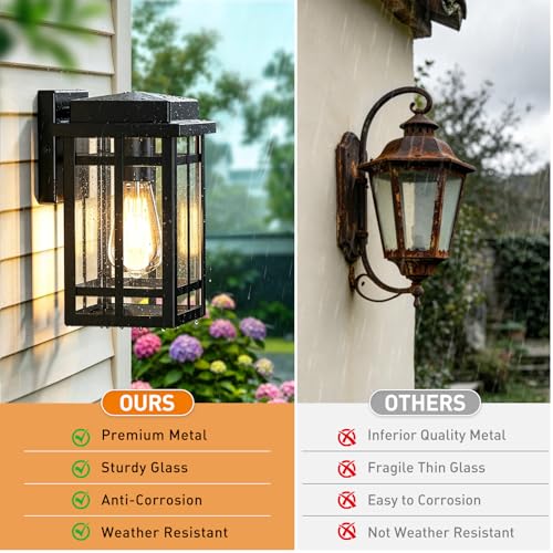 Outdoor Wall Light Fixtures 9.76'' (2 Count)