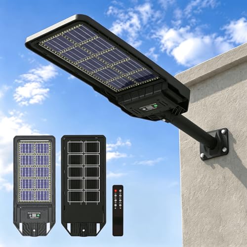 Bifacial Solar LED Street Lights Outdoor