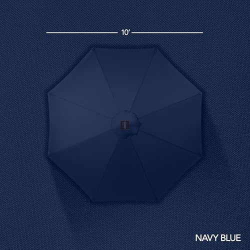 10ft Solar Market Patio Umbrella w