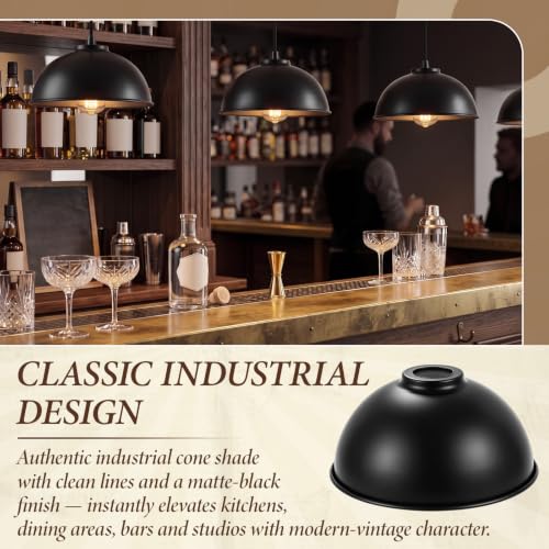 2 Pack Black Replacement Lamp Shades (2 Count)