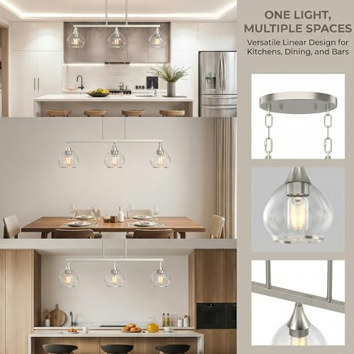 Kitchen Island Linear Pendant Light