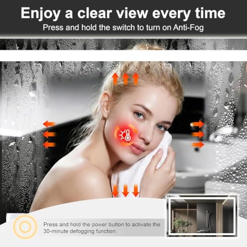 LED Bathroom Mirror with Lights
