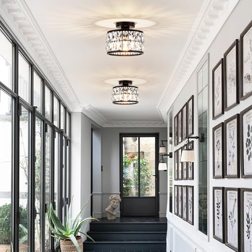 Crystal Ceiling Light Fixture