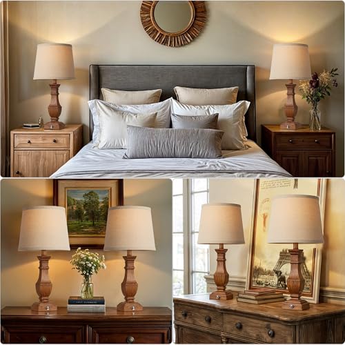 Dimmable Table Lamps Set of 2 (2 Count)