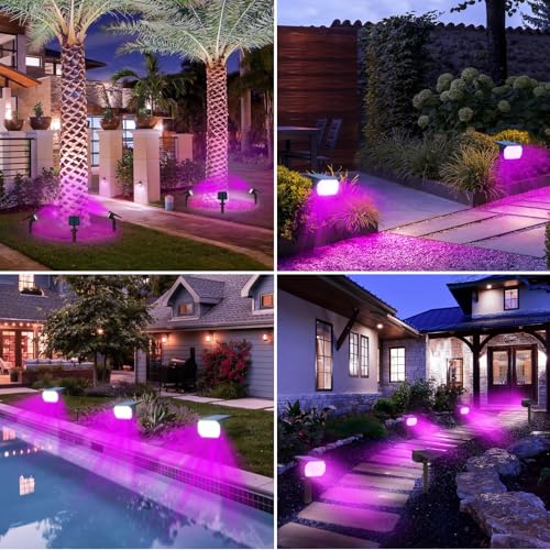 Solar Spot Lights Outdoor (4 Count)