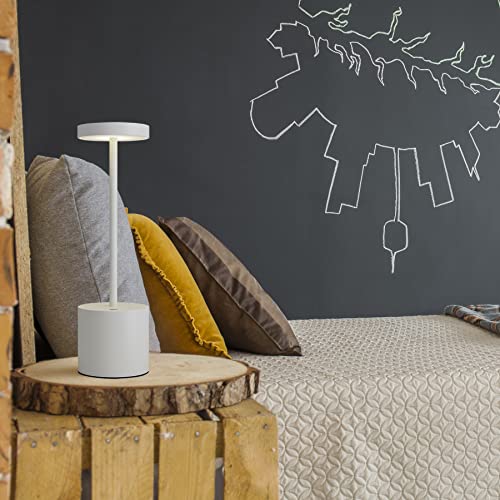 LED Cordless Table Lamps Set of 2