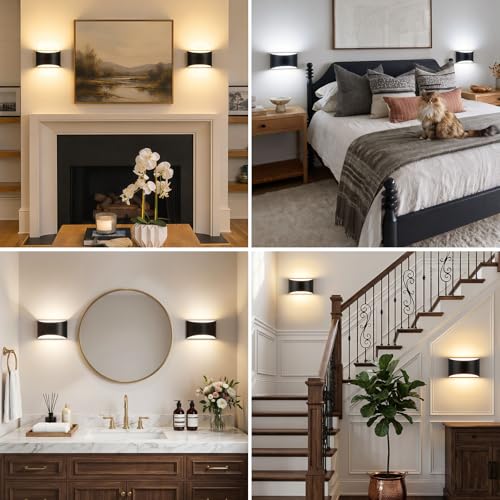 Modern LED Wall Sconce Set of 2 (2 Count)