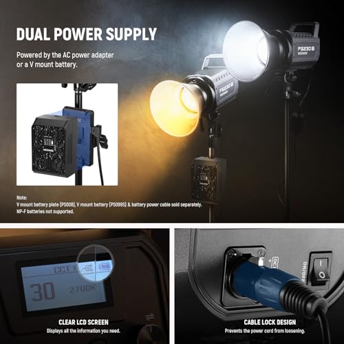 FS230B LED Video Light 2.4G