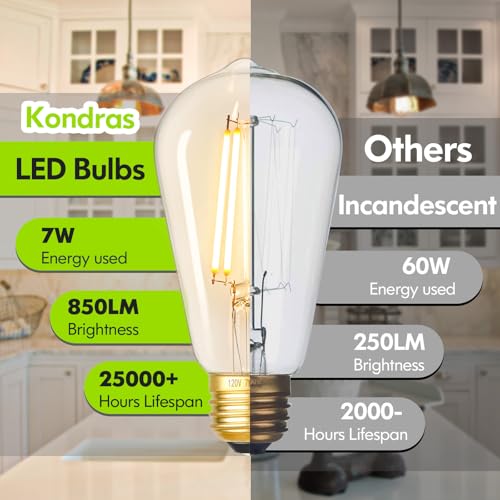 Dimmable LED Bulbs (6 Count)