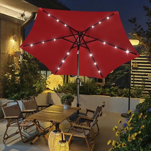 7.5 ft Solar Umbrella