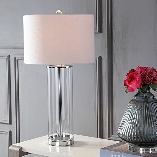 Collins Glass Table Lamp 29"