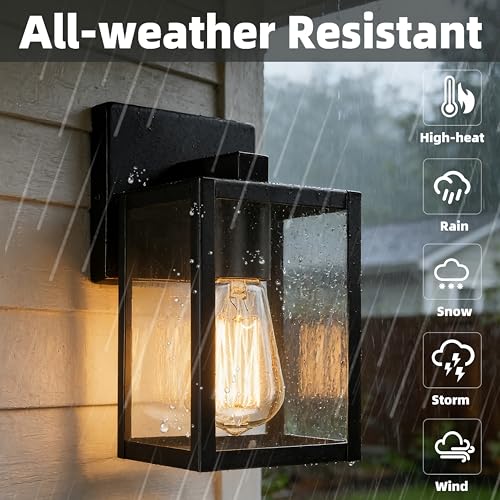 2 Pack Small Outdoor Sconce Lights (2 Count)