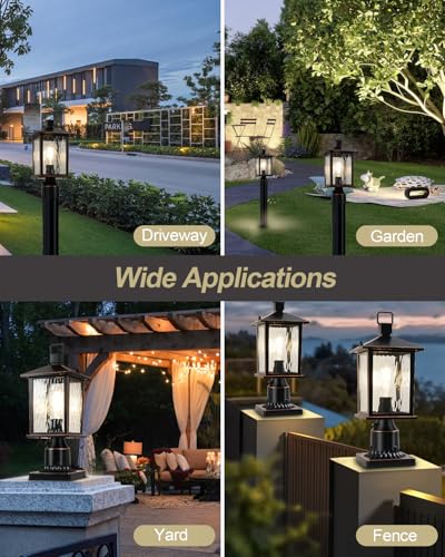 Dusk to Dawn Outdoor Post Light