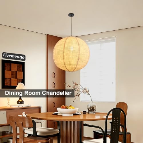 Linen Pendant Light Kit Lantern Pendant Light