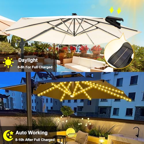 Solar Umbrella Lights