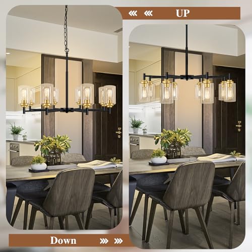 D33.5" Chandelier for Dining Room (8 Count)