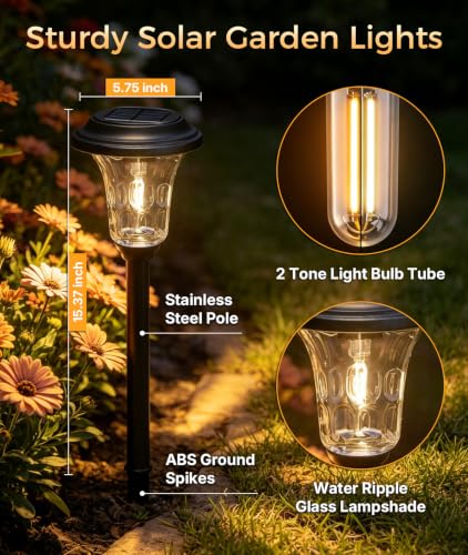 Solar Garden Lights 4 Pack