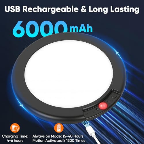 Rechargeable Motion Sensor Ceiling Light