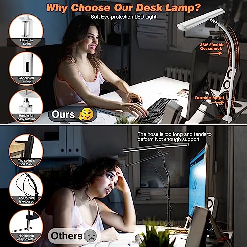 LED Desk Lamp with Clamp