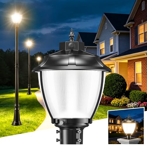 150W LED Post Top Light with Dusk to Dawn Photocell
