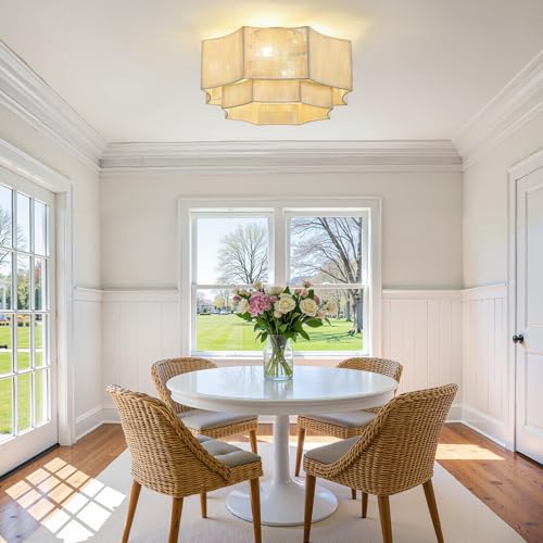 Boho Ceiling Fans with Lights (2Cotton)