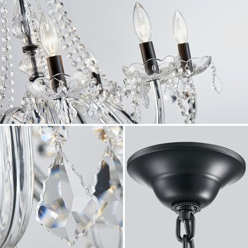 Large Crystal Chandelier