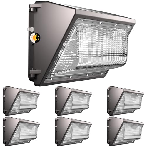 6 Pack 120W Wall Mount Wall Pack (6 Count)