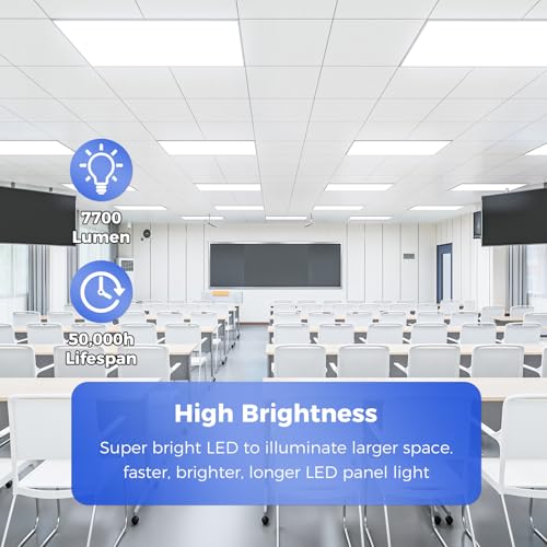 18 Pack 2x4 LED Flat Panel Light