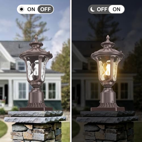 Outdoor Post Lights Fixtures Lamp Post Light (2 Count)