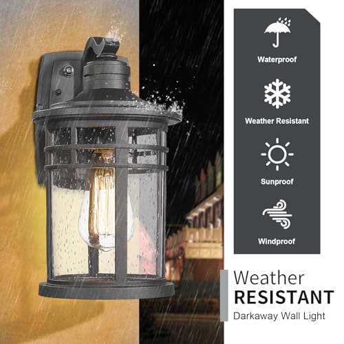 Dusk to Dawn Outdoor Porch Wall Light