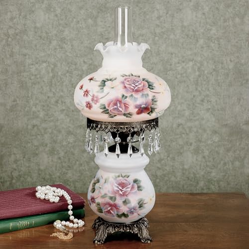 Beatrice Hurricane Rose Table Lamp