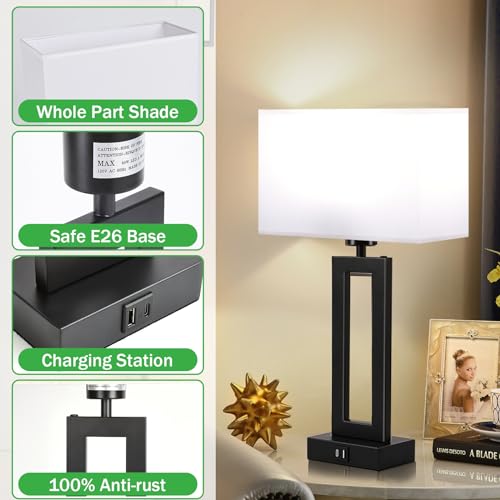 Lamps for Bedrooms (2 Count)