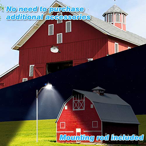 120W LED Barn Light Dusk to Dawn Outdoor Security Area Flood Light