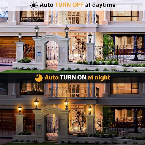 Dusk to Dawn Outdoor Post Lights