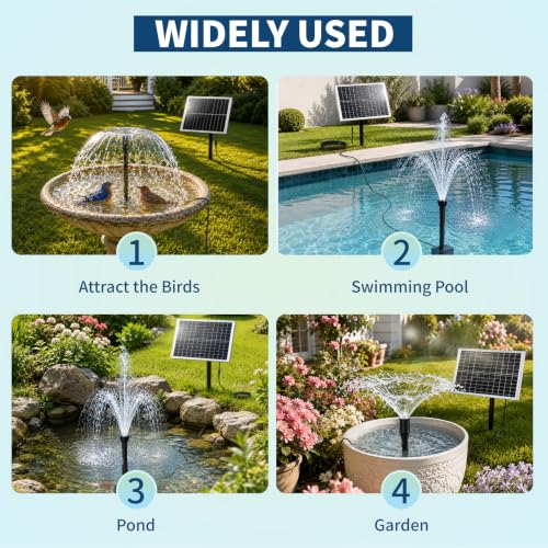 20W Solar Fountain Pump