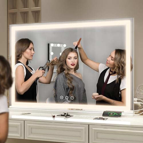 Large Vanity Mirror with Lights