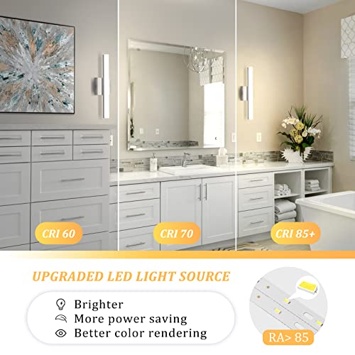 Bathroom Vanity Light Fixtures Above Mirror