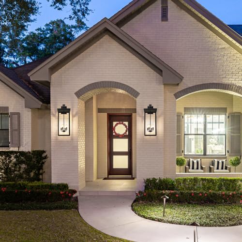 Large Exterior Wall Sconce Modern Outdoor Lights for House 26'' Waterproof