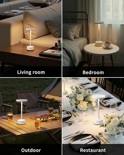 Rechargeable Table Lamps Set of 2 (2 Count)